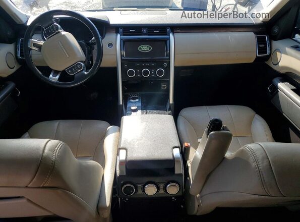 SALRR2RV9JA061343 2018 LAND ROVER DISCOVERY Синий Вид щитка приборов