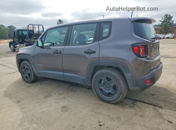 ZACNJAAB1KPK37972 2019 JEEP RENEGADE Серый Задняя правая четверть