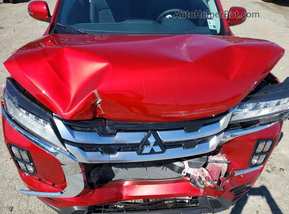 JA4ARUAU7TU005559 2026 MITSUBISHI OUTLANDER Red Widok naklejki z numerem VIN