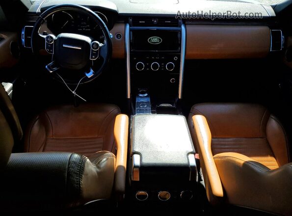 SALRHBBK4HA043944 2017 LAND ROVER DISCOVERY White Widok zestawu wskaźników