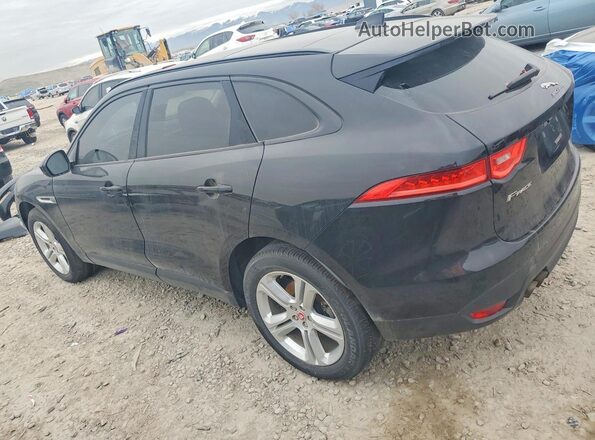SADCJ2BN9HA086983 2017 JAGUAR F-PACE Черный Задняя правая четверть