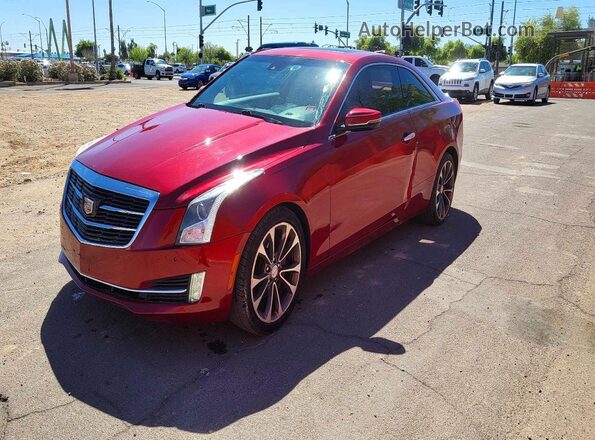 1G6AH1RX6G0131871 2016 CADILLAC ATS Красный Задняя правая четверть