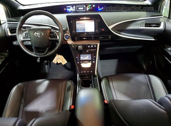 JTDBVRBD9JA004736 2018 TOYOTA MIRAI Белый Вид панели приборов