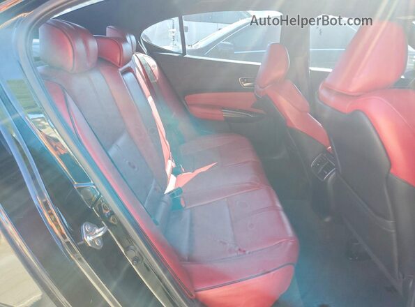 19UUB2F60KA009525 2019 ACURA TLX Черный Вид задней части салона