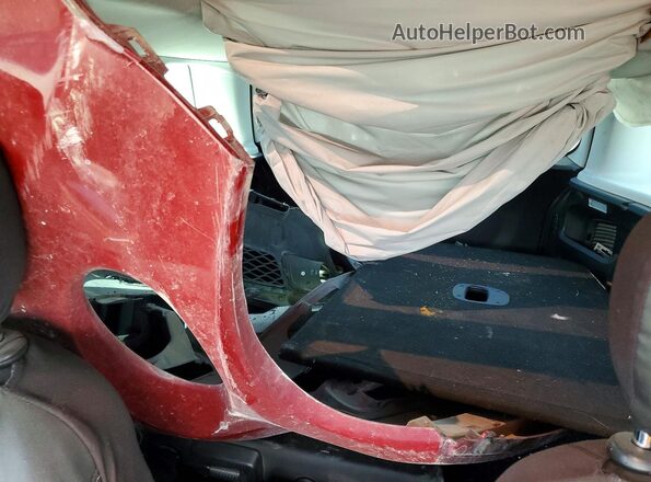 ZFBCFADH4GZ037434 2016 FIAT 500L Бордовый Вид задней части салона