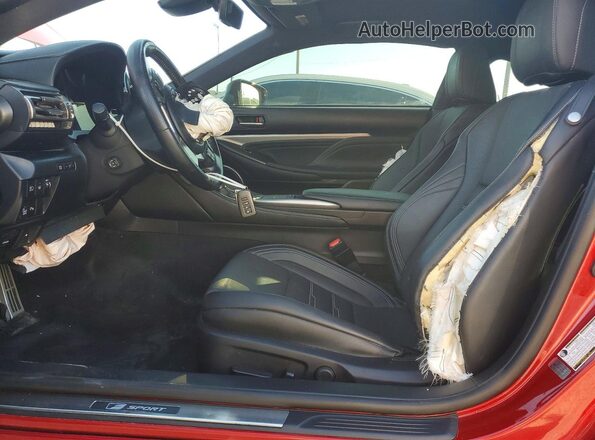 JTHSZ5DC4M5010618 2021 LEXUS RC Красный Вид панели приборов
