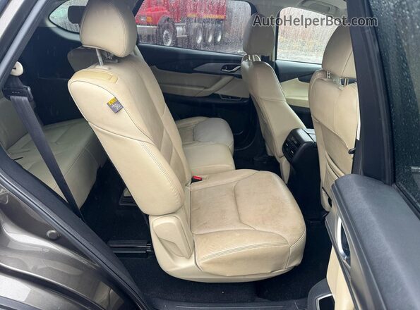 JM3TCACY0J0235504 2018 MAZDA CX-9 Серый Вид салона спереди