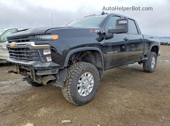 2GC1YNE72R1100618 2024 CHEVROLET SILVERADO Black Передня ліва чверть