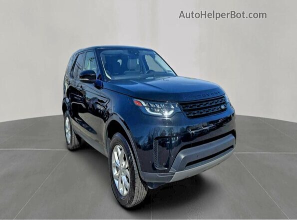 SALRG2RV6K2412081 2019 LAND ROVER DISCOVERY Черный Передняя левая четверть