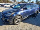 2017 Hyundai Santa Fe Se Blue vin: KM8SN4HF4HU197684