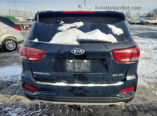 5XYPHDA50KG444758 2019 KIA SORENTO Black Vista interior delantera