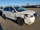 2017 Subaru Forester 2.0xt Touring White vin: JF2SJGWC4HH457909
