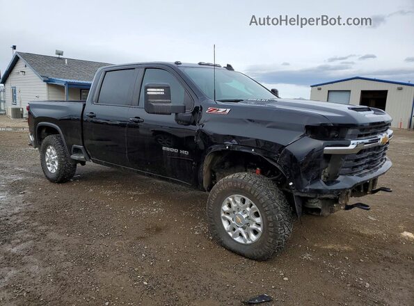 2GC1YNE72R1100618 2024 CHEVROLET SILVERADO Black Передня права чверть