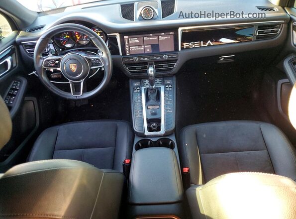 WP1AA2A58KLB02072 2019 PORSCHE MACAN Синий Вид щитка приборов