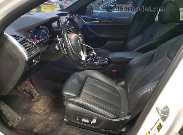 5UX33DT09N9K12081 2022 BMW X4 Белый Вид панели приборов