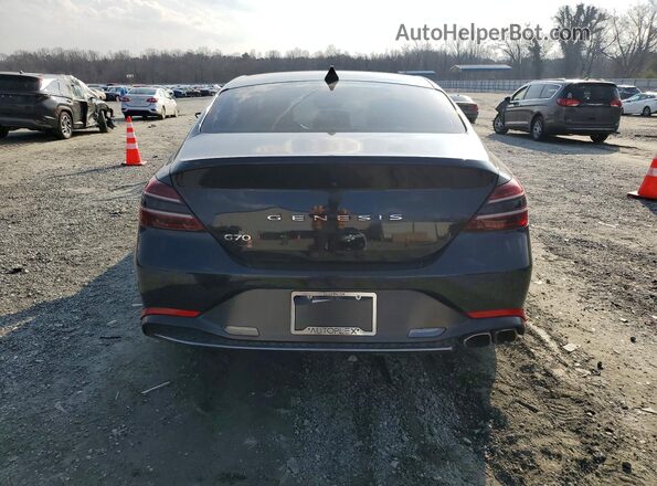 KMTG34TA6PU106782 2023 GENESIS G70 Черный Вид салона спереди