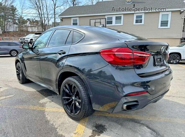 5UXKU6C53G0R34055 2016 BMW X6 Черный Задняя правая четверть