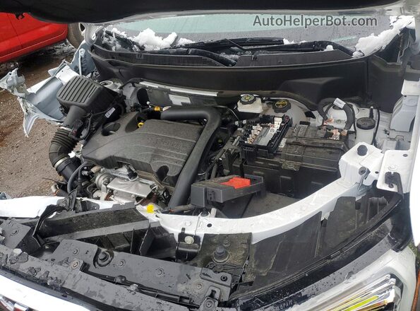 3GKALUEG7SL282043 2025 GMC TERRAIN White ძრავის განყოფილების ხედი