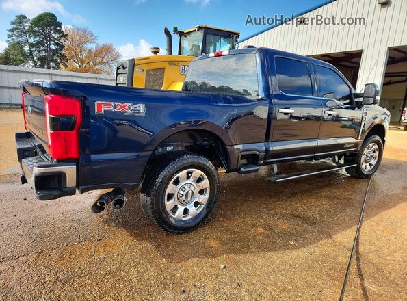 1FT8W2BTXSEC88944 2025 FORD F250 Blue Задня права чверть
