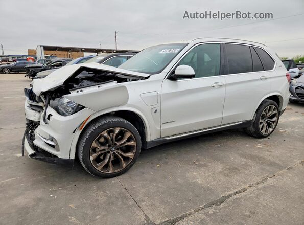 5UXKT0C38H0V97270 2017 BMW X5 Белый Задняя левая четверть