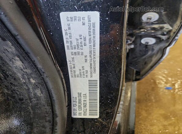 1C6SRFJM6NN130482 2022 RAM 1500 Черный Вид наклейки с VIN-кодом