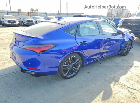 19UDE4H64SA009656 2025 ACURA INTEGRA Синий Передняя правая четверть