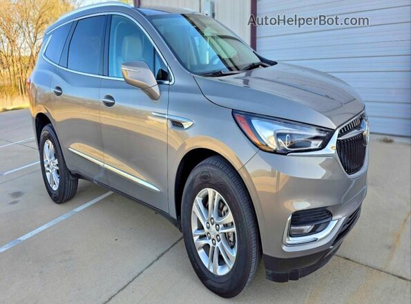 5GAERBKW0JJ174799 2018 BUICK ENCLAVE Silver Tył lewy