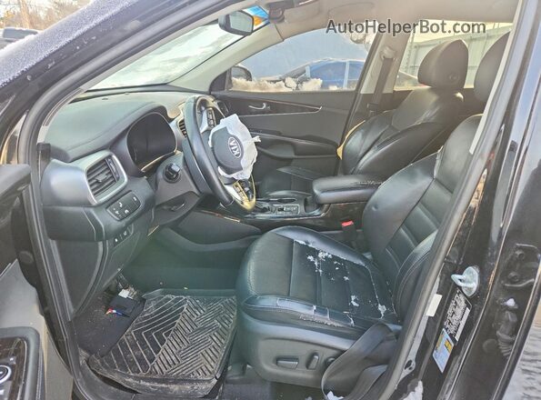 5XYPHDA50KG444758 2019 KIA SORENTO Black Vista del salpicadero