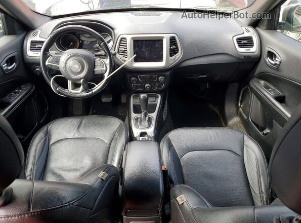 3C4NJCEBXMT548644 2021 JEEP COMPASS Красный Вид щитка приборов