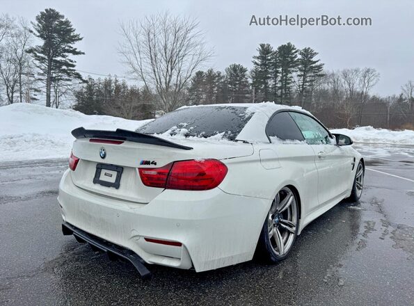 WBS3U9C57GP969947 2016 BMW M4 Белый Вид спереди