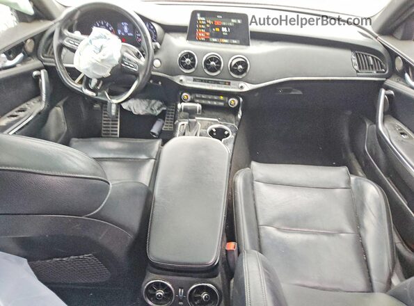 KNAE15LA0M6091971 2021 KIA STINGER Red წინა პანელის ხედი