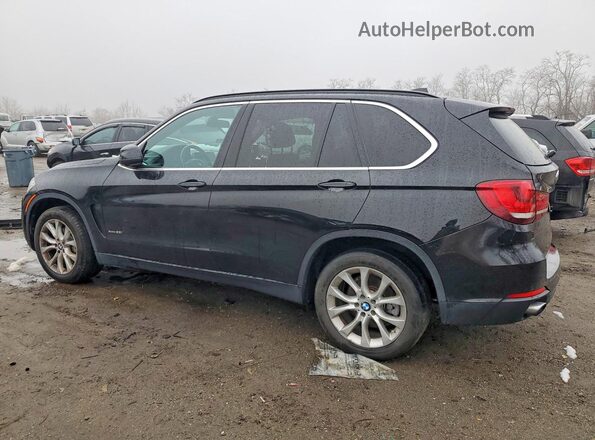5UXKR0C58G0P25442 2016 BMW X5 Черный Задняя правая четверть