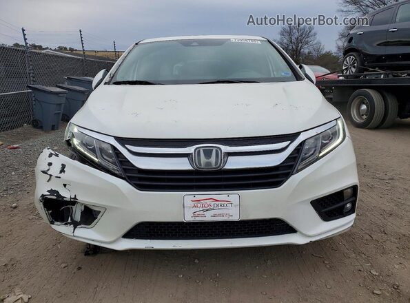 5FNRL6H79JB104119 2018 HONDA ODYSSEY White Vista frontal