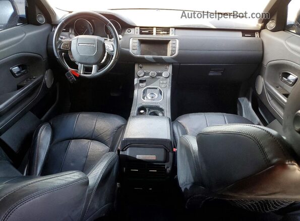 SALVP2RX8KH329751 2019 LAND ROVER RANGE ROVER EVOQUE Black Widok zestawu wskaźników