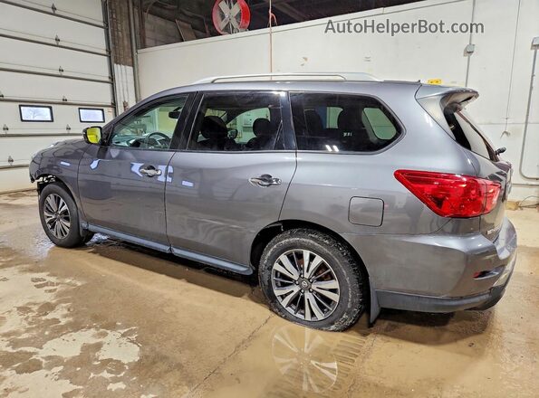 5N1DR2MN8HC612073 2017 NISSAN PATHFINDER Gray Trasero derecho