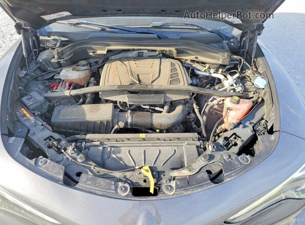 ZASPAKBN5K7C31140 2019 ALFA ROMEO STELVIO Gray Widok komory silnika