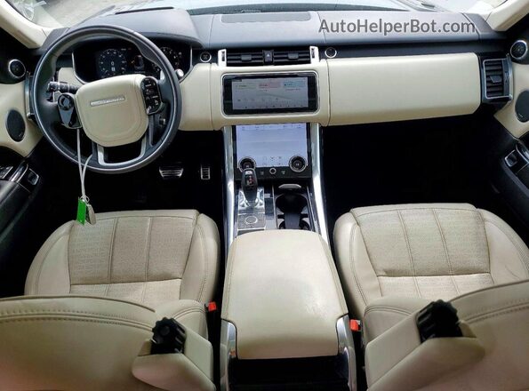 SALWV2SV9KA419339 2019 LAND ROVER RANGE ROVER Blue ხელსაწყოთა პანელის ხედი