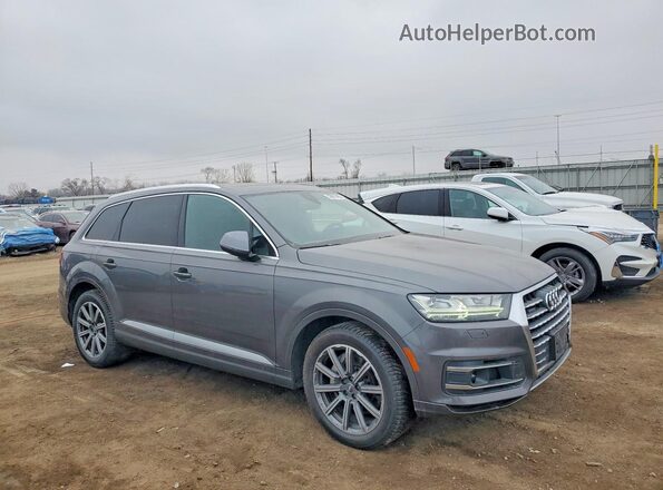 WA1LAAF73JD033177 2018 AUDI Q7 Gray Դիմացի տեսք