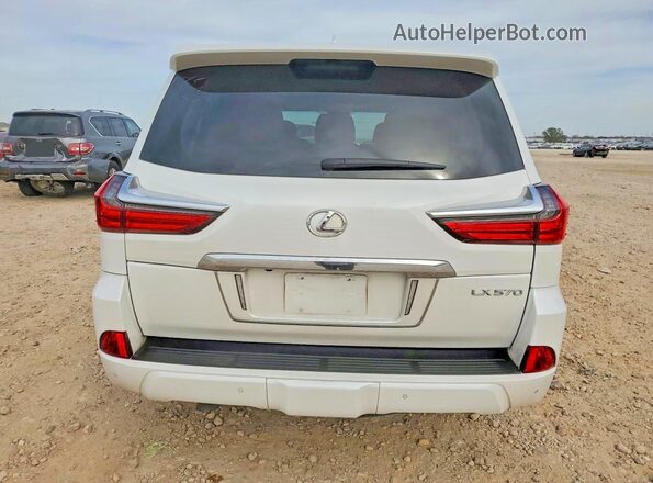 JTJHY7AX2K4285258 2019 LEXUS LX White Вид салону спереду