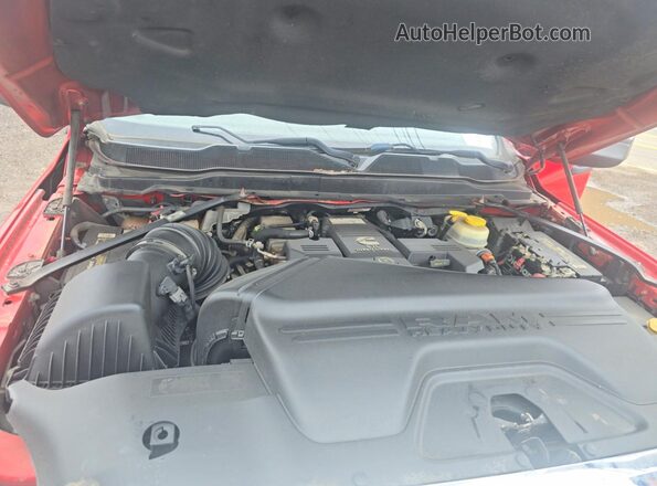 3C7WRTCL0LG106166 2020 RAM 3500 Красный Вид панели приборов