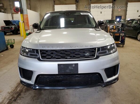 SALWR2RU5KA860399 2019 LAND ROVER RANGE Серебряный Вид сзади