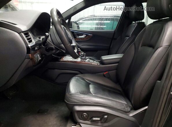 WA1LAAF70JD026171 2018 AUDI Q7 Черный Вид панели приборов