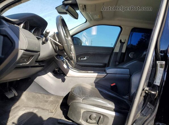 SALVP2RX8KH329751 2019 LAND ROVER RANGE ROVER EVOQUE Black Widok deski rozdzielczej