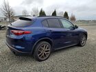 2018 Alfa Romeo Stelvio Ti Sport Blue vin: ZASFAKNN9J7B85530
