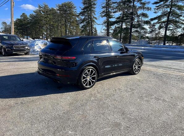 WP1AF2AY5KDA80246 2019 PORSCHE CAYENNE Black Widok z przodu