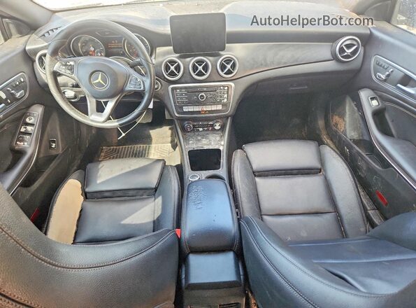 WDDSJ4EB8JN506127 2018 MERCEDES-BENZ CLA-CLASS Black Widok zestawu wskaźników