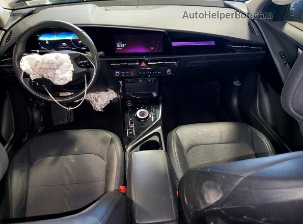 KNDCR3L16P5053288 2023 KIA NIRO EV Black Widok zestawu wskaźników