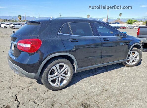 WDCTG4EB3HJ321489 2017 MERCEDES-BENZ GLA Черный Передняя правая четверть