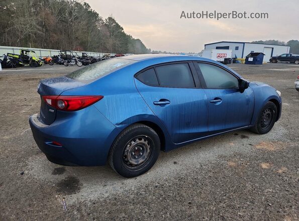 3MZBN1U78JM200403 2018 MAZDA 3 Синий Передняя правая четверть