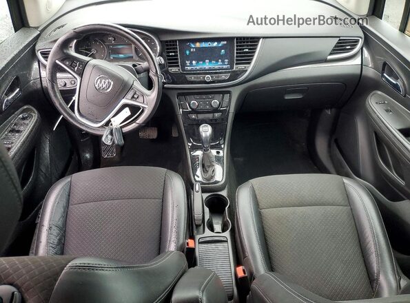 KL4CJ1SB3HB144568 2017 BUICK ENCORE Коричневый Вид щитка приборов